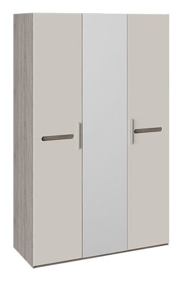 Шкаф комбинированный с 3-мя дверями «Фьюжн» (Бежевый/Дуб Сонома), ТД-260.07.43