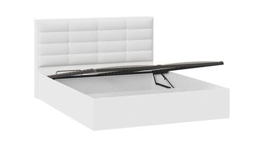 Кровать на 1600мм с ПМ «Агата» Тип 1 (Белая) 200.005.000