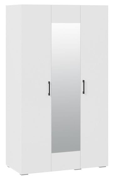 Шкаф для одежды 3-х дверный с зеркалом «Нео» (Белый)